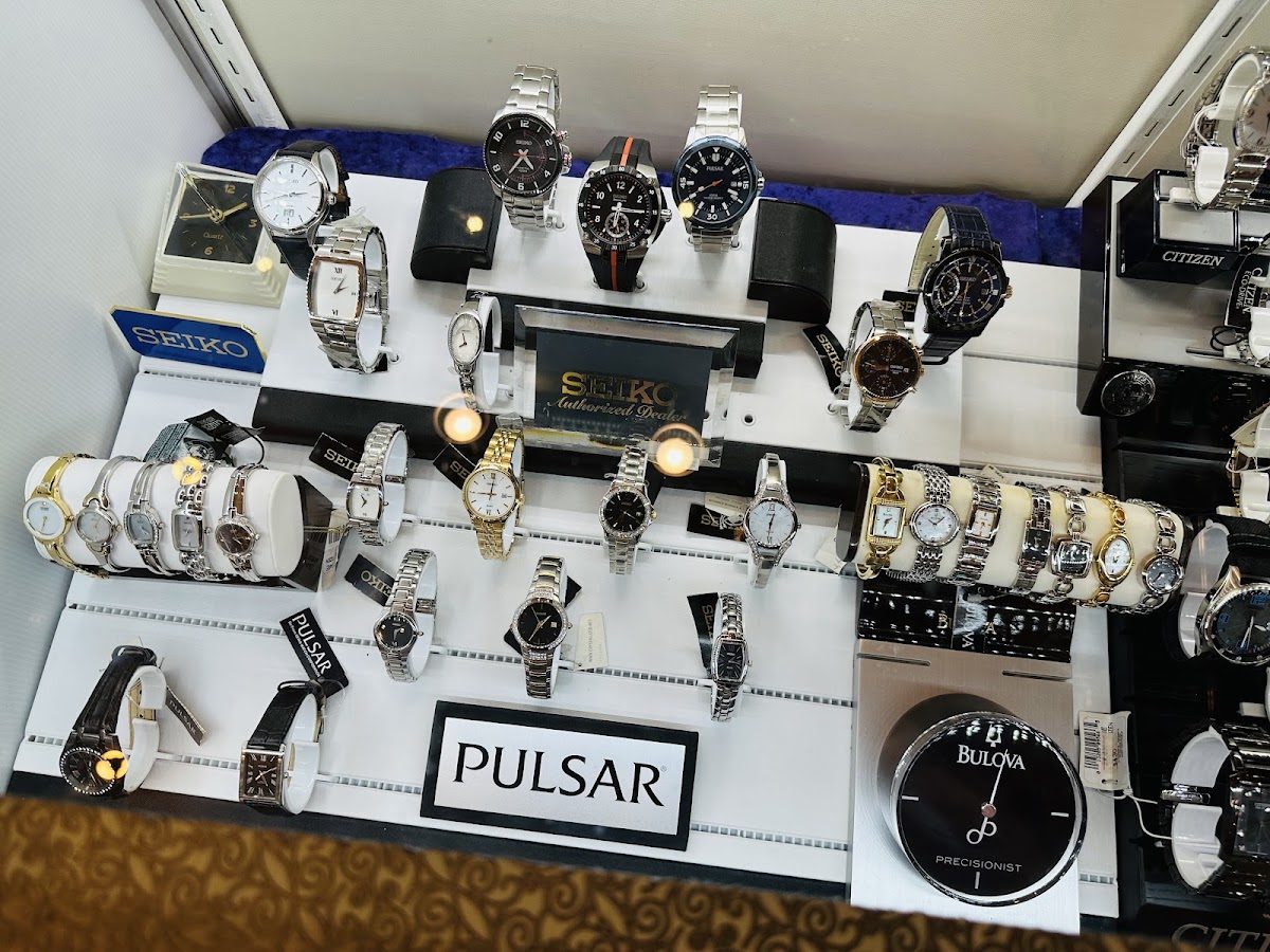 Close-up of watch repair tools at Time Corridor Clock Shop